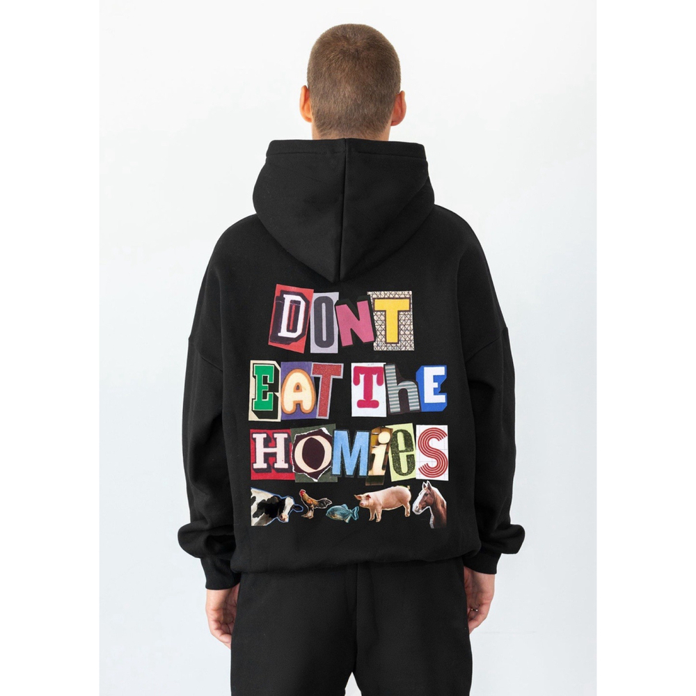 Don’t Eat The Homies Ransom Hoodie Small New